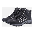 Cotswold Abbeydale Mid Botas De Senderismo Para Hombre Negras/Grises