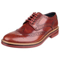 Base London Woburn Zapatos Brogue De Cuero Para Hombre En Color Beige