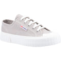 Superga 2630 Stripe Zapatillas Colomba De Mujer, Gris, 100% Algodón