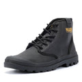 Palladium Pampa Hi Wax Botas De Lona Negra