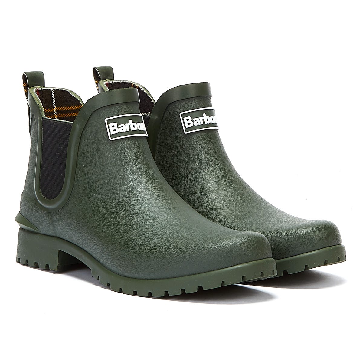 Barbour Botas De Agua Verdes Para Mujer Wilton