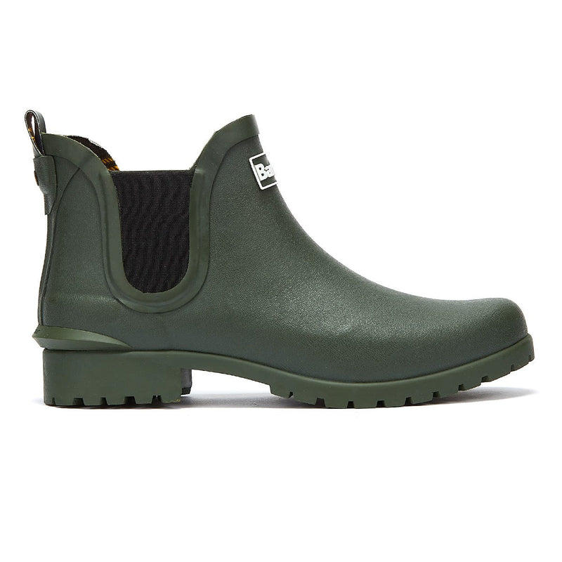 Barbour Botas De Agua Verdes Para Mujer Wilton