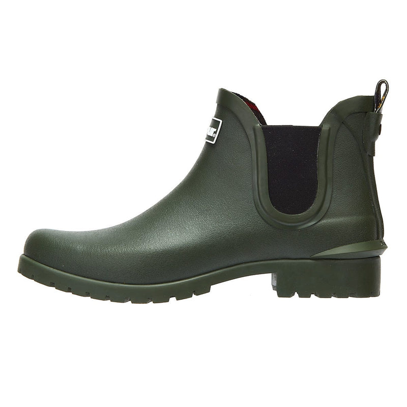 Barbour Botas De Agua Verdes Para Mujer Wilton