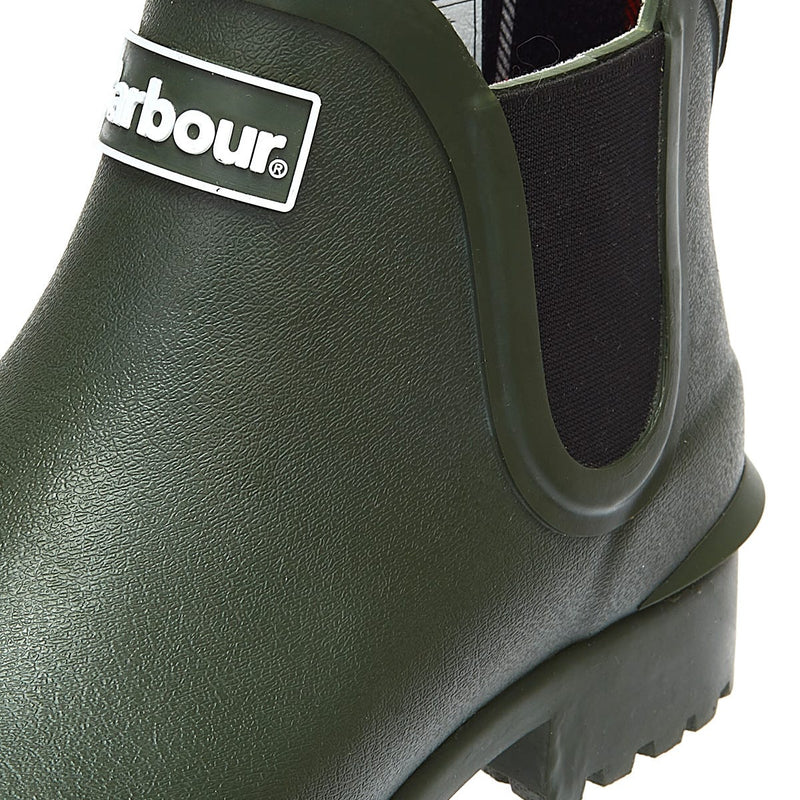 Barbour Botas De Agua Verdes Para Mujer Wilton