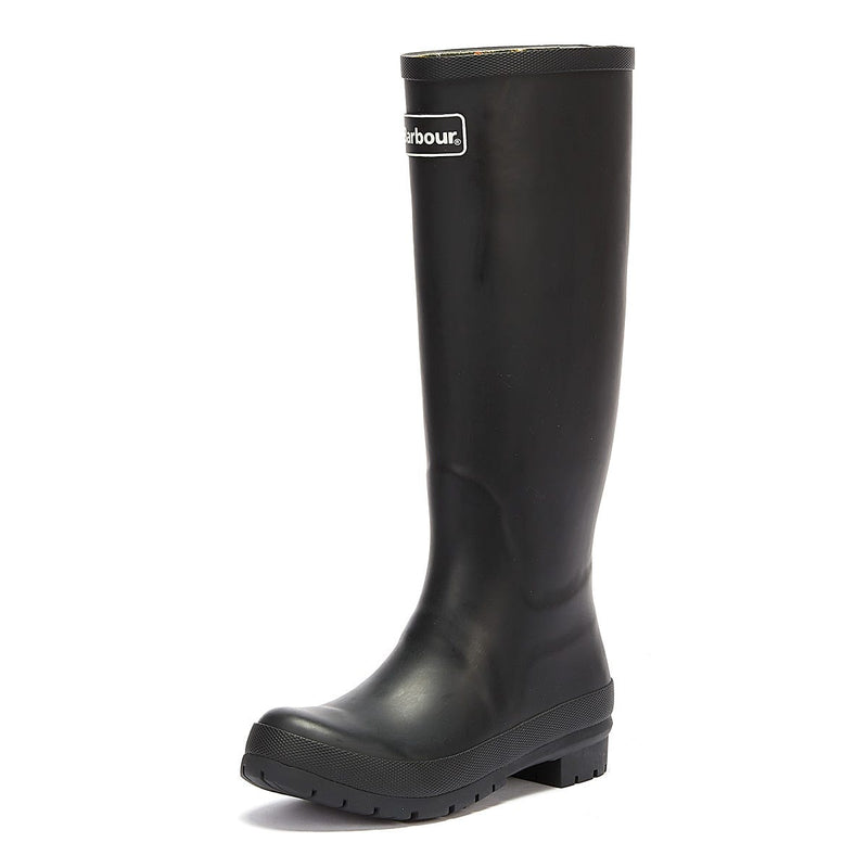 Barbour Botas De Agua Negras Para Mujer Abbey