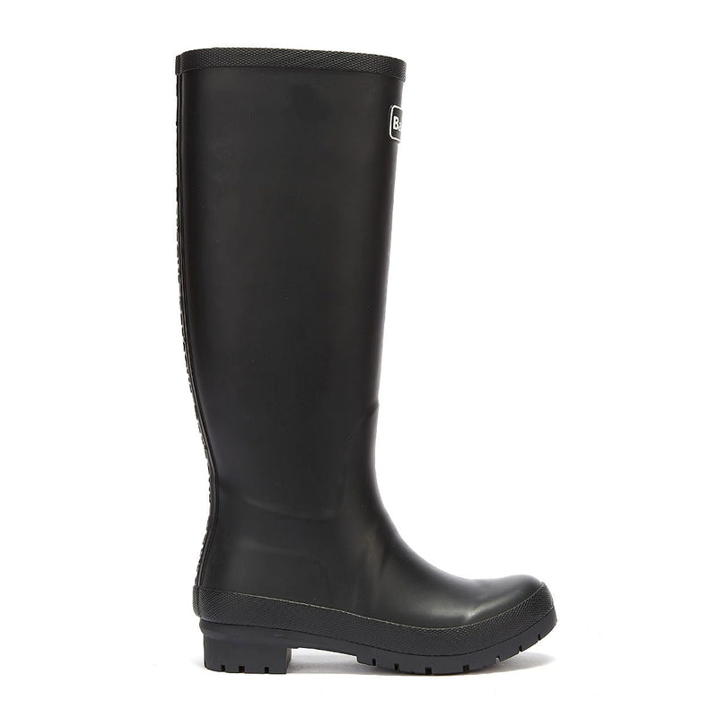 Barbour Botas De Agua Negras Para Mujer Abbey