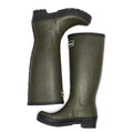 Barbour Botas De Agua Verdes Para Mujeres Abbey