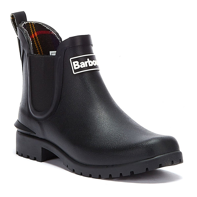 Barbour Botas Chelsea Negras Para Mujere