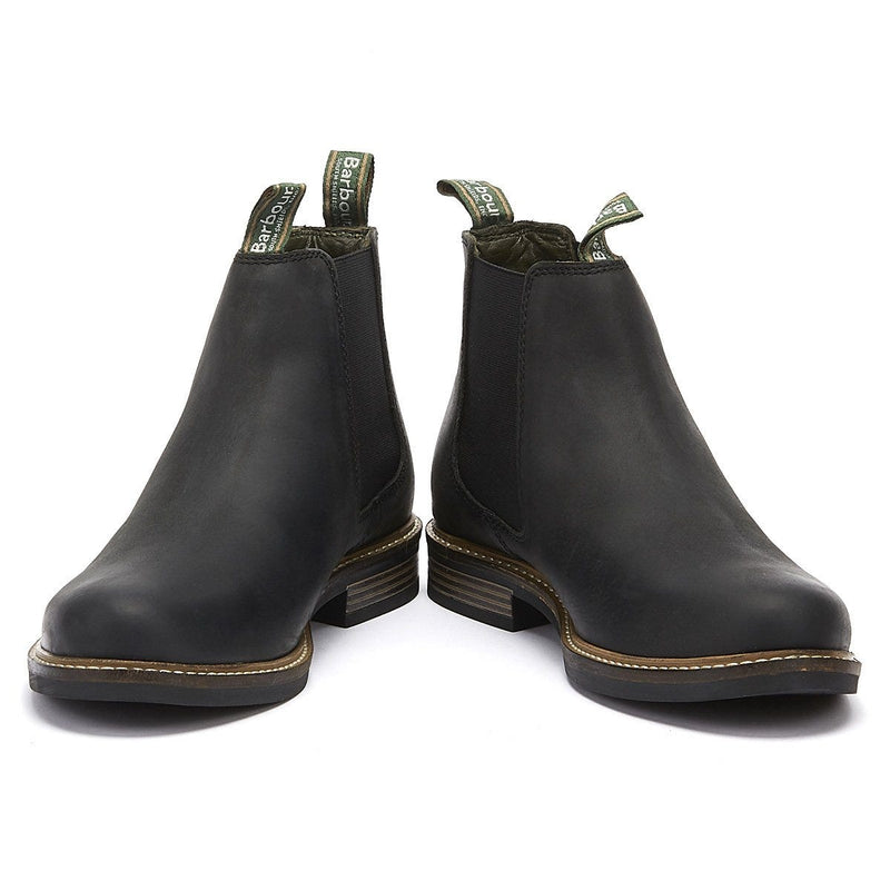 Barbour Botas Chelsea Negras Para Hombres De Farsley