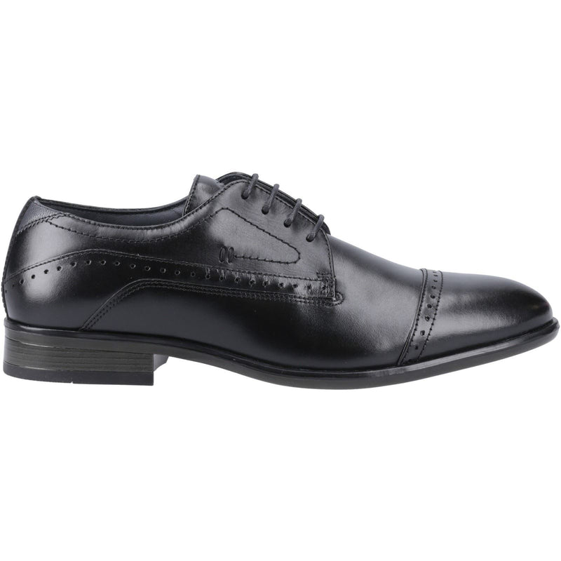 Pod Ralph Zapatos Oxford Negros De Cuero Para Hombre