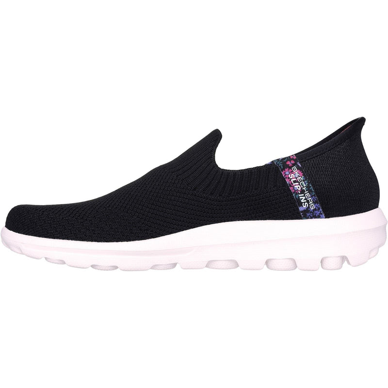 Skechers GO WALK Travel Tahiti Sunset Zapatillas De Deporte De Mujer En Color Negro.