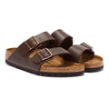 Birkenstock Arizona Birko-Flor Sandalias marrones estrechas para mujer