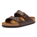 Birkenstock Arizona Birko-Flor Sandalias marrones estrechas para mujer