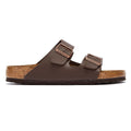 Birkenstock Arizona Birko-Flor Sandalias marrones estrechas para mujer