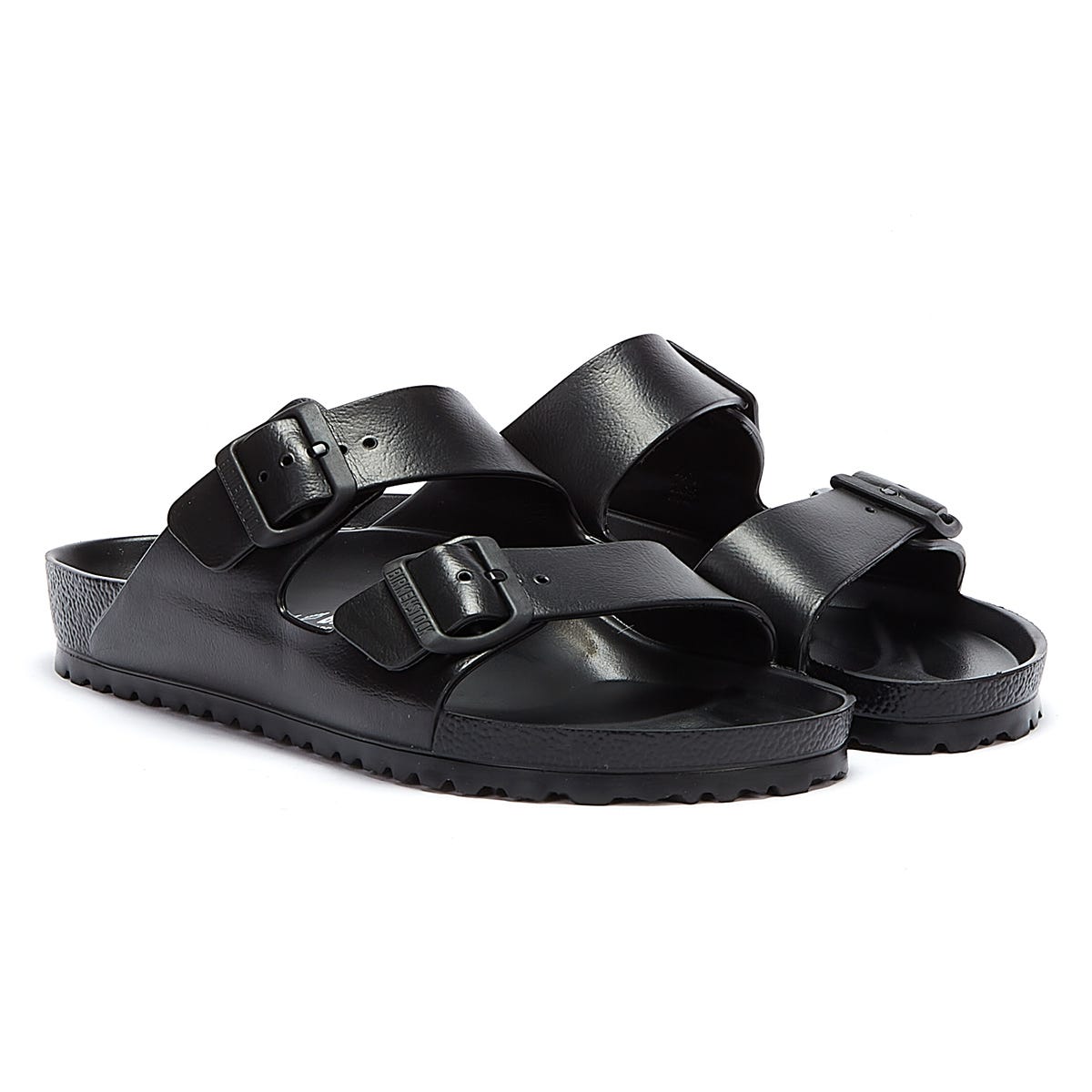 Birkenstock Sandalias Negras Para Hombre Arizona Eva