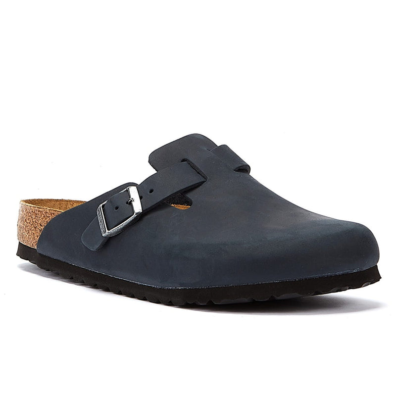 Zapatillas Birkenstock Boston Oiled Nubuck Negras