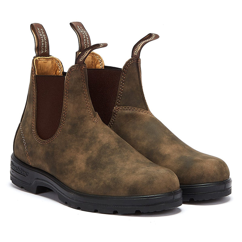 Blundstone Botas Clásicas 585 Para Mujeres En Color Marrón Rústico