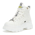 Buffalo Botas Blancas De Mujer Aspha Mid Nc