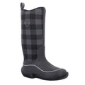 Muck Boots Hale Botas De Agua Escocesas De Goma En Negro/Gris.