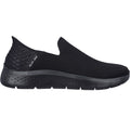 Skechers Go Walk Flex No Hands Zapatillas De Hombre De Poliéster Negro