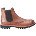 Cotswold Siddington Commando Botas De Cuero Marrón Para Hombre