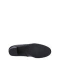 Hush Puppies Anna Tacones Negros De Cuero Para Mujeres