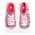 Rocket Dog Jazzin Eden Stripe Zapatillas De Mujer De Algodón Rojas Multi