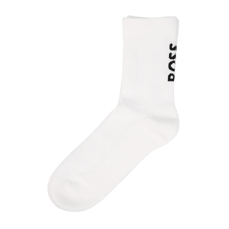 Boss 3 Pack Logo Calcetines Negros De Caña Alta Para Hombre De Bambú