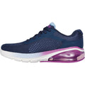 Skechers Go Walk Air 3.0 Zapatillas De Tela Para Mujer En Azul Marino/Morado