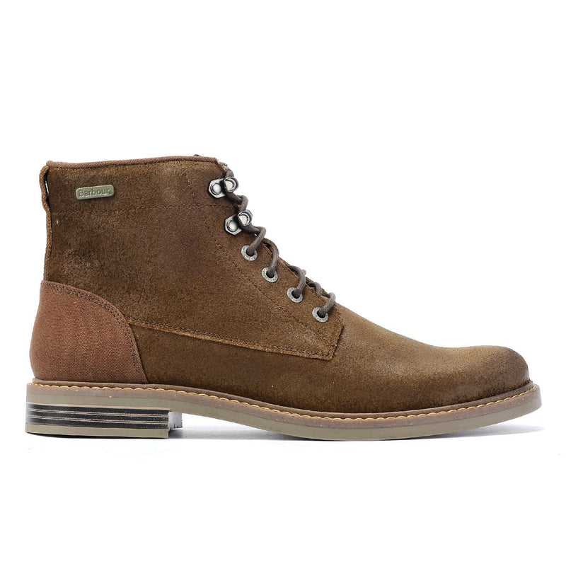 Barbour Deckham Botas De Cuero Marrón Para Hombre