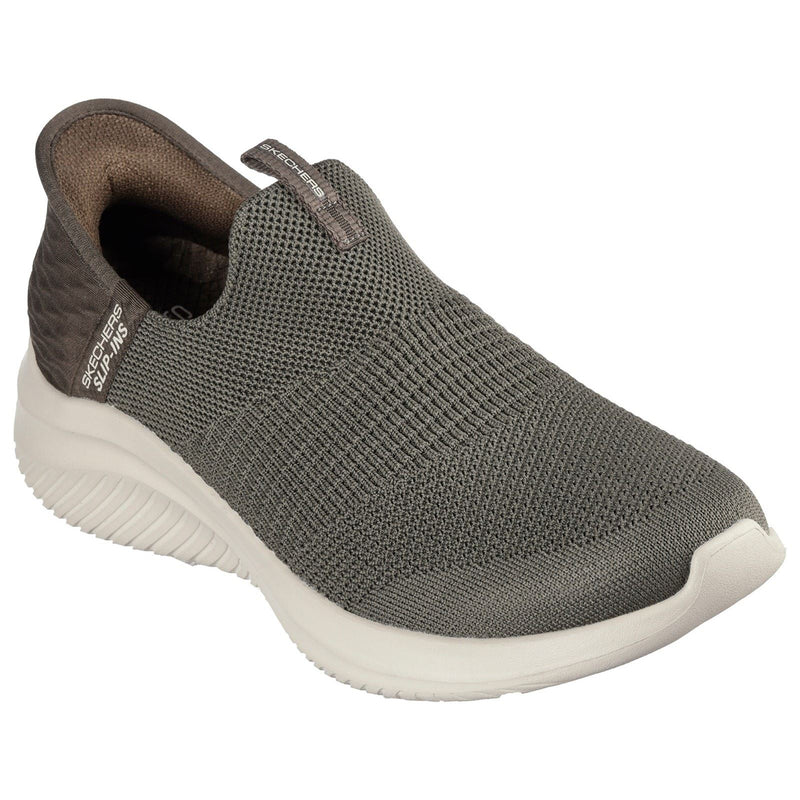 Skechers Ultra Flex 3.0 Cozy Streak Zapatillas De Tela Para Mujer En Color Oliva