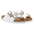 Birkenstock Sandalias Blancas Para Mujer Arizona Birko-Flor