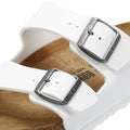 Birkenstock Sandalias Blancas Para Mujer Arizona Birko-Flor