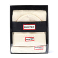 Hunter Jura Beanie Hat/Scarf Boxset Blanco Acrílico