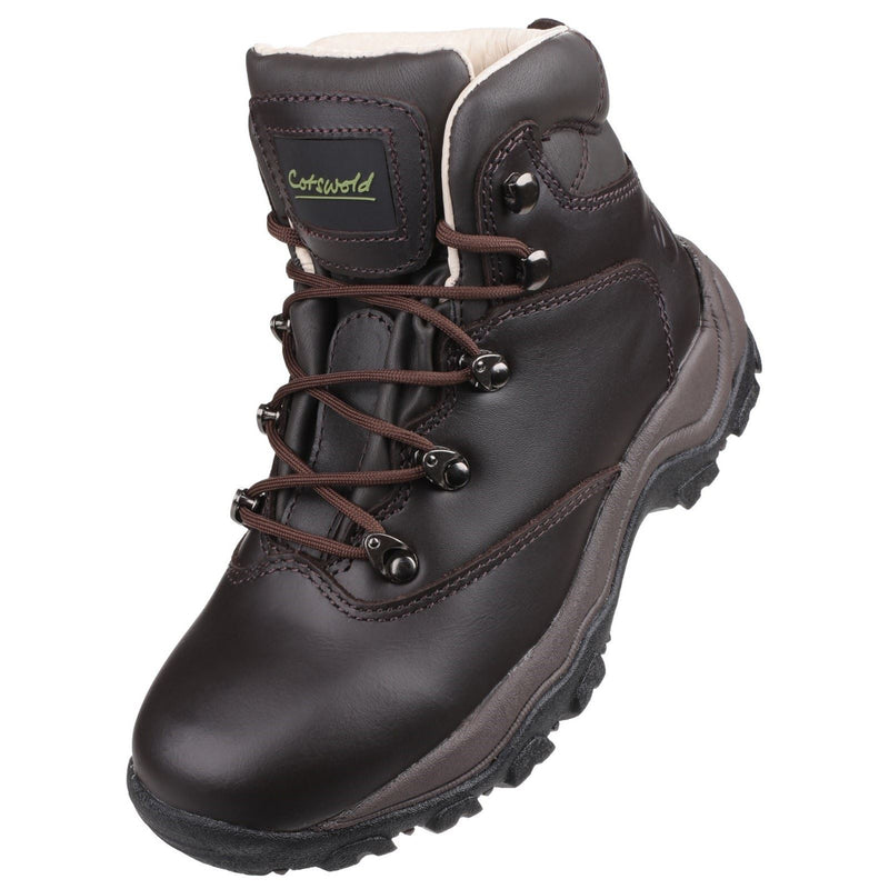 Cotswold Winstone Botas De Senderismo De Cuero Marrón Para Mujer