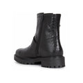 Geox Hoara Botas De Cuero Bovino Para Mujer En Color Negro