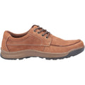 Hush Puppies Tucker Zapatos De Cuero Para Hombre En Gamuza Color Beige Con Cordones