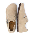 Birkenstock London Zapatos De Gamuza Beige Cómodos