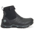 Muck Boots Apex Mid Zip Botas De Agua Negras/Oscuras De Caucho.