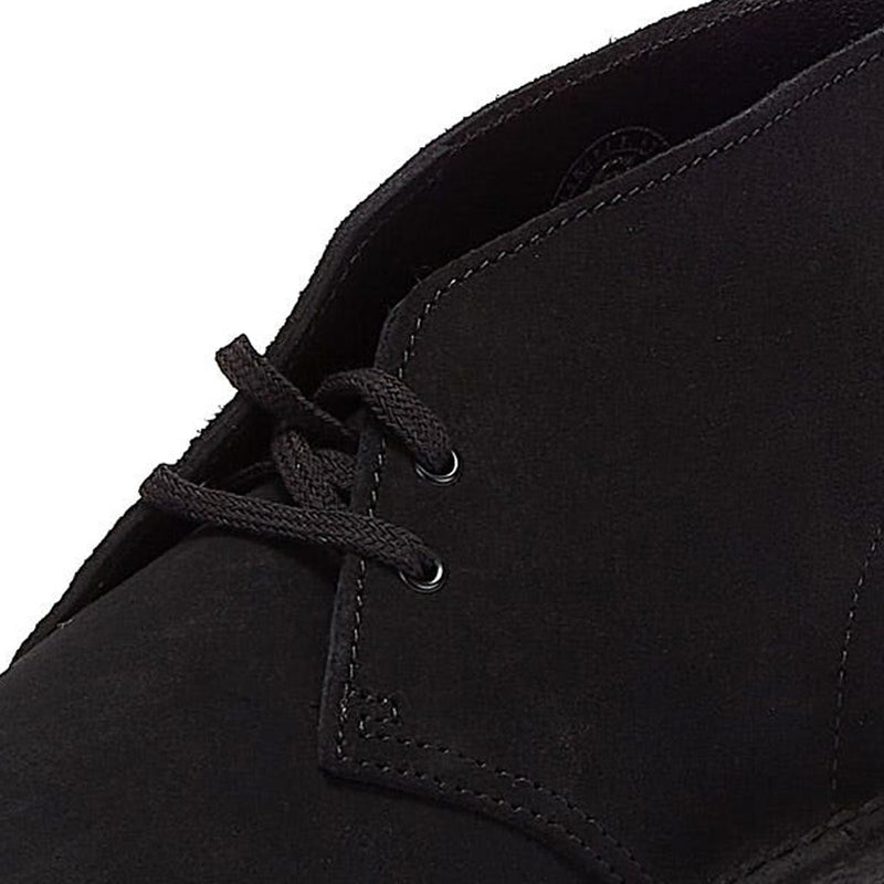 Clarks Botas Negras De Ante Para Hombre Originals Desert Suede