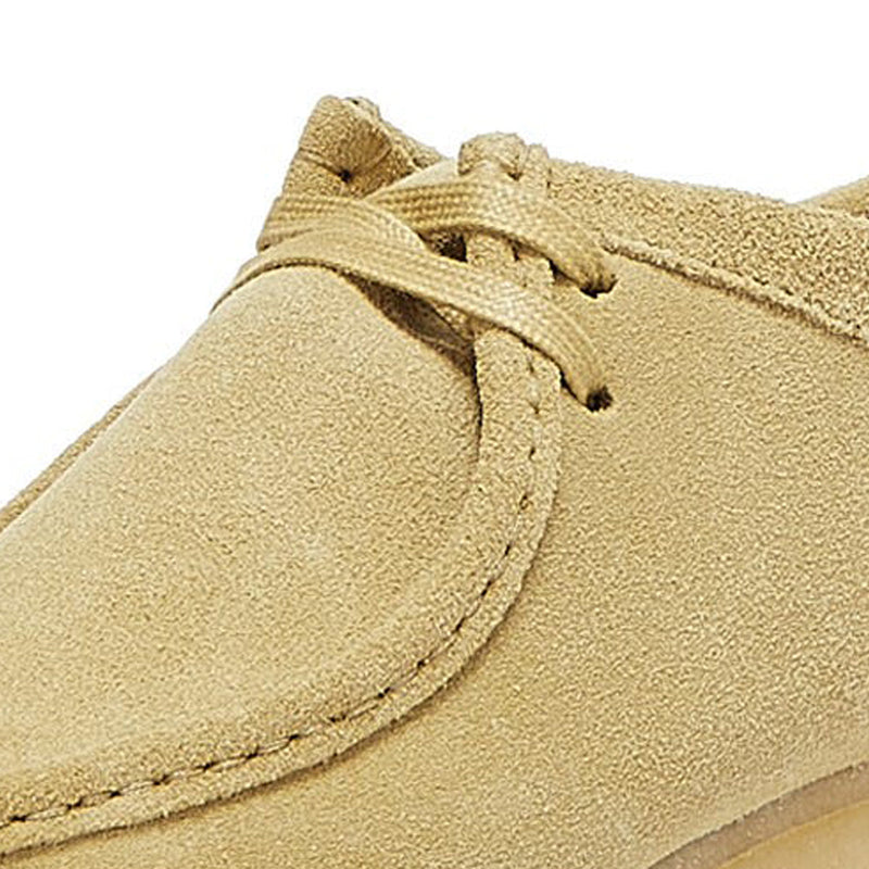 Clarks Zapatos Originales Wallabee Para Hombres En Color Arce