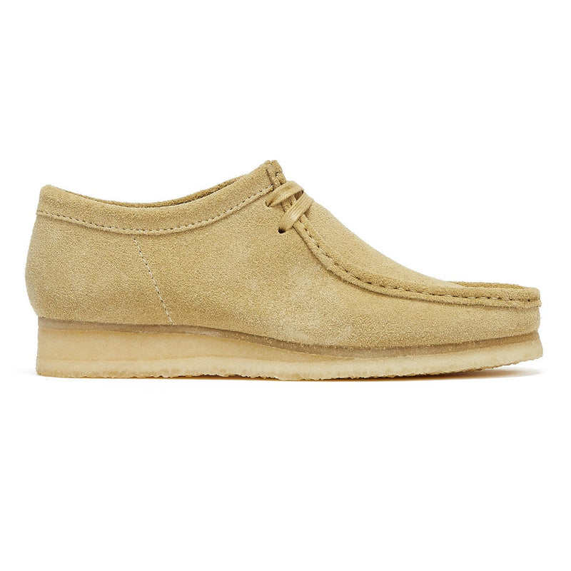 Clarks Zapatos Originales Wallabee Para Hombres En Color Arce