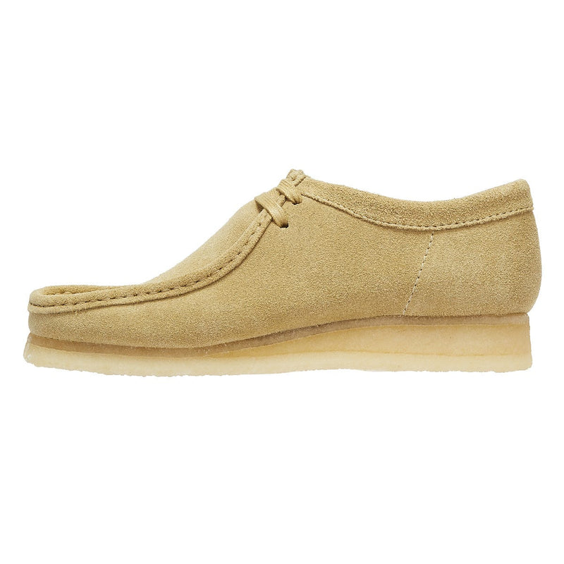 Clarks Zapatos Originales Wallabee Para Hombres En Color Arce