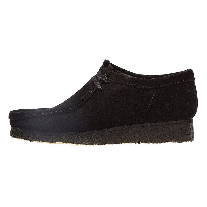 Clarks Zapatos Negros Originales Wallabee Para Hombres