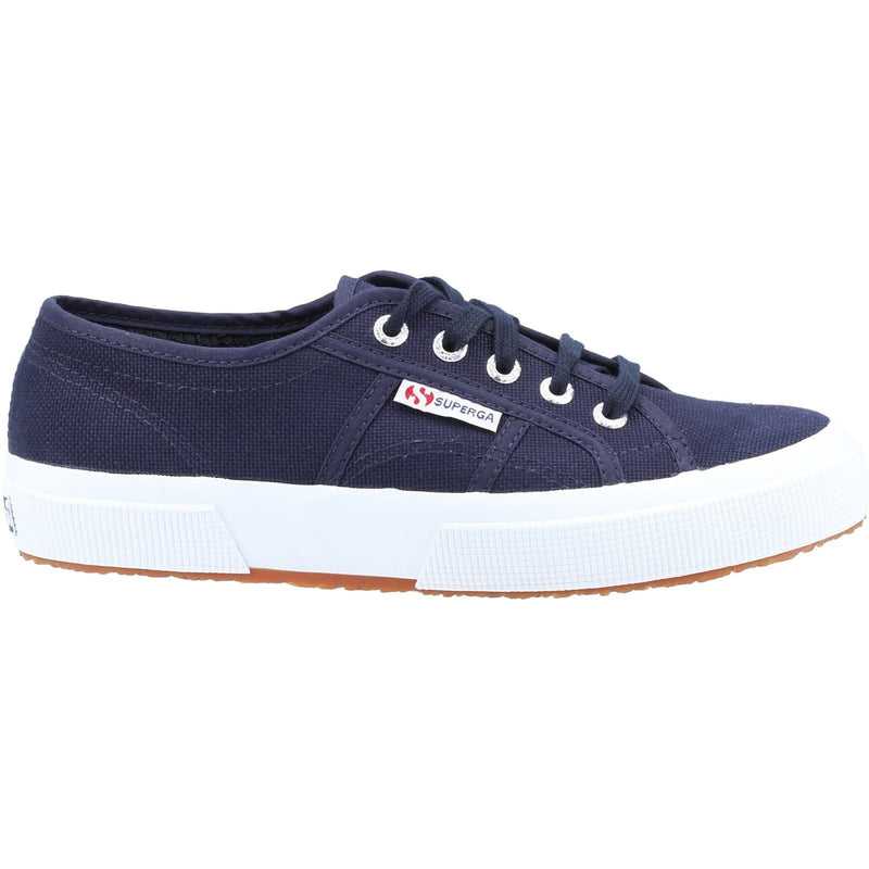 Superga 2750 Cotu Classic Zapatillas De Mujer En Azul Marino/Blanco 100% Algodón