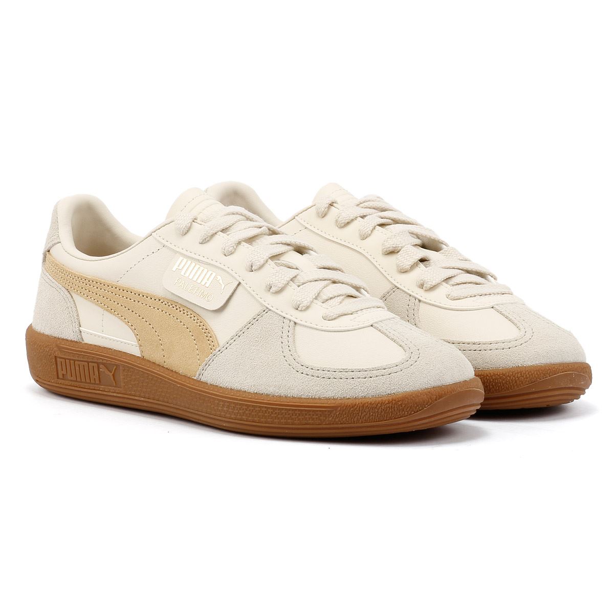 Puma Palermo Zapatillas Blancas De Cuero