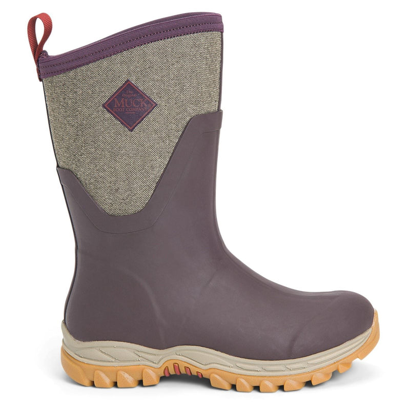 Muck Boots Arctic Sport Mid Botas De Agua De Vino De Goma