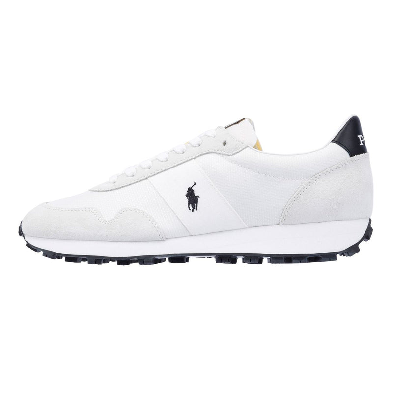 Ralph Lauren Trail 125 Zapatillas Blancas De Cuero Para Hombre