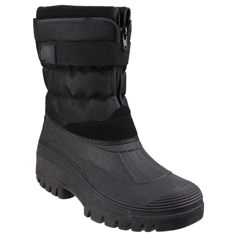 Cotswold Chase Botas De Agua Negras De Tela