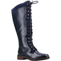 Hush Puppies Rudy Botas De Ante Azul Marino Para Mujer.